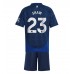 Maillot de foot Manchester United Luke Shaw #23 Extérieur vêtements enfant 2024-25 Manches Courtes (+ pantalon court)